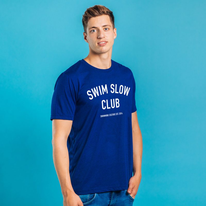 swim slow club male t-shirt tee